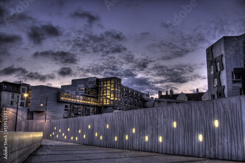 Holyrood Road in Edinburgh