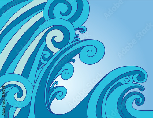 Tsunami Wave Effect