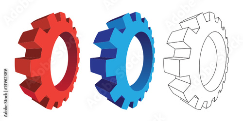 3D gears