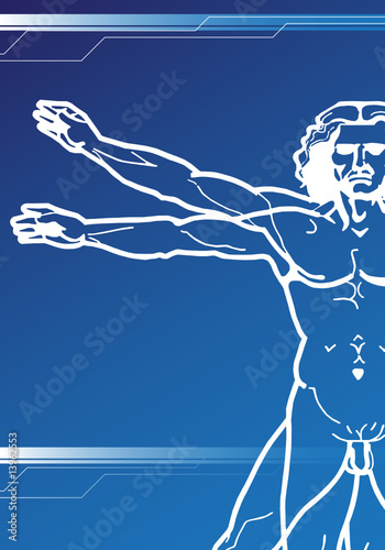 Leonardo's Vitruvian Man
