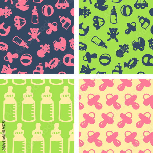 seamless patterns - nurserie