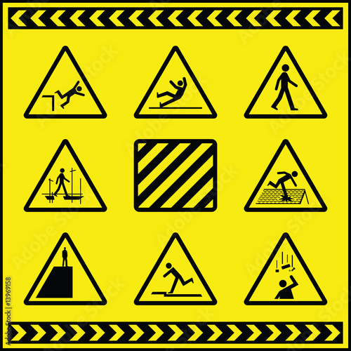 Hazard Warning Signs 4 photo