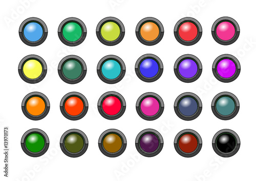 Riesige Buttonsammlung