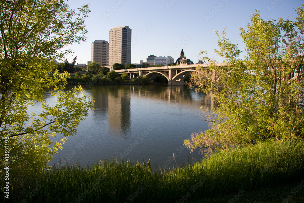 Obraz premium Downtown Saskatoon