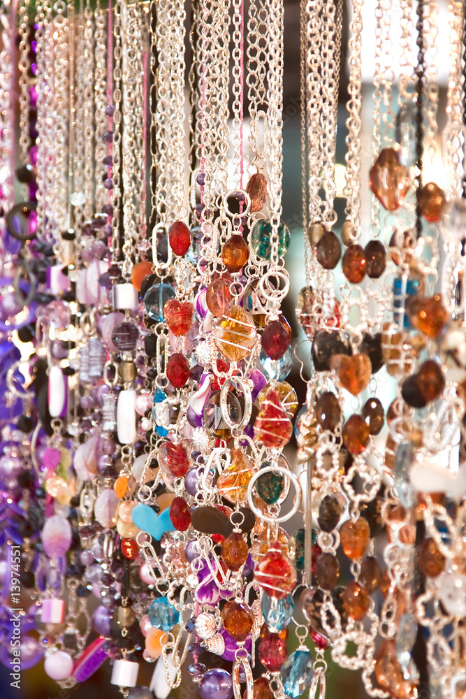 Naklejka premium Necklaces