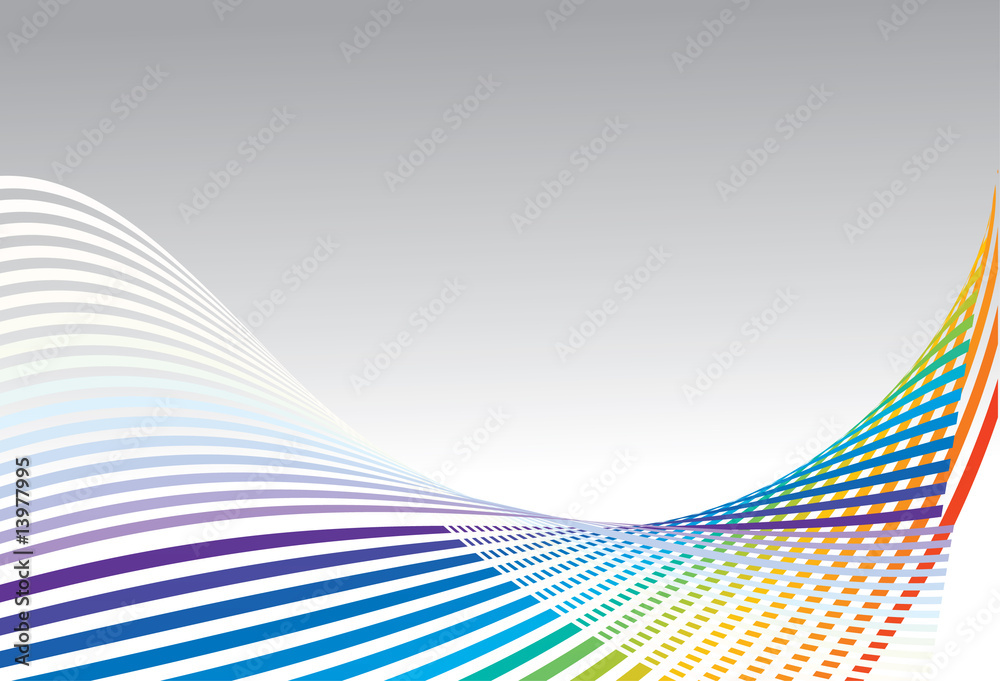 Fototapeta premium Vector abstract illustration.