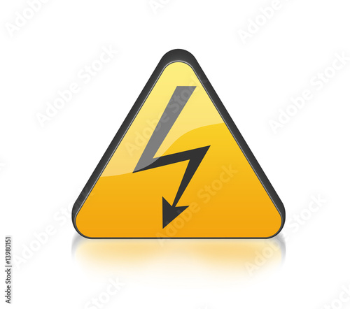 Free Download High Voltage sign - GFXLoad