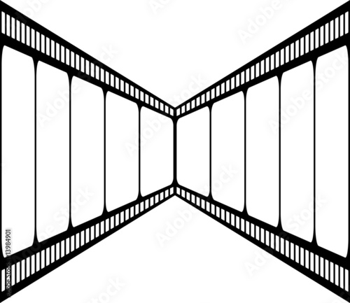 Filmstreifen Ecke Vektor