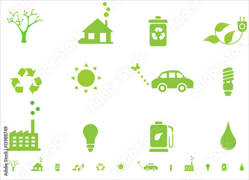 Environmental ecology symbols