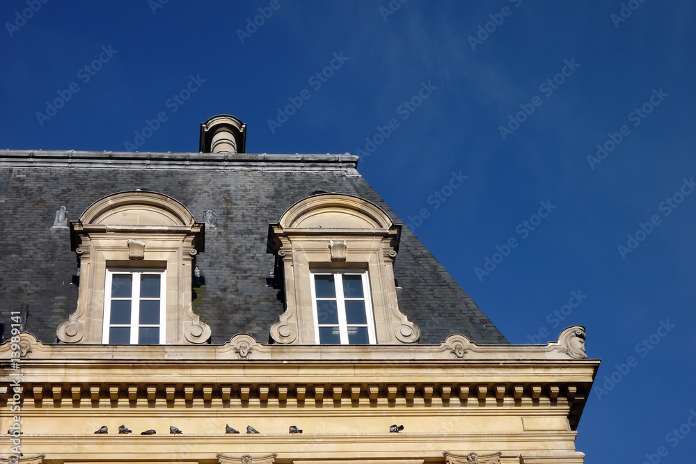 pigeons sur la corniche