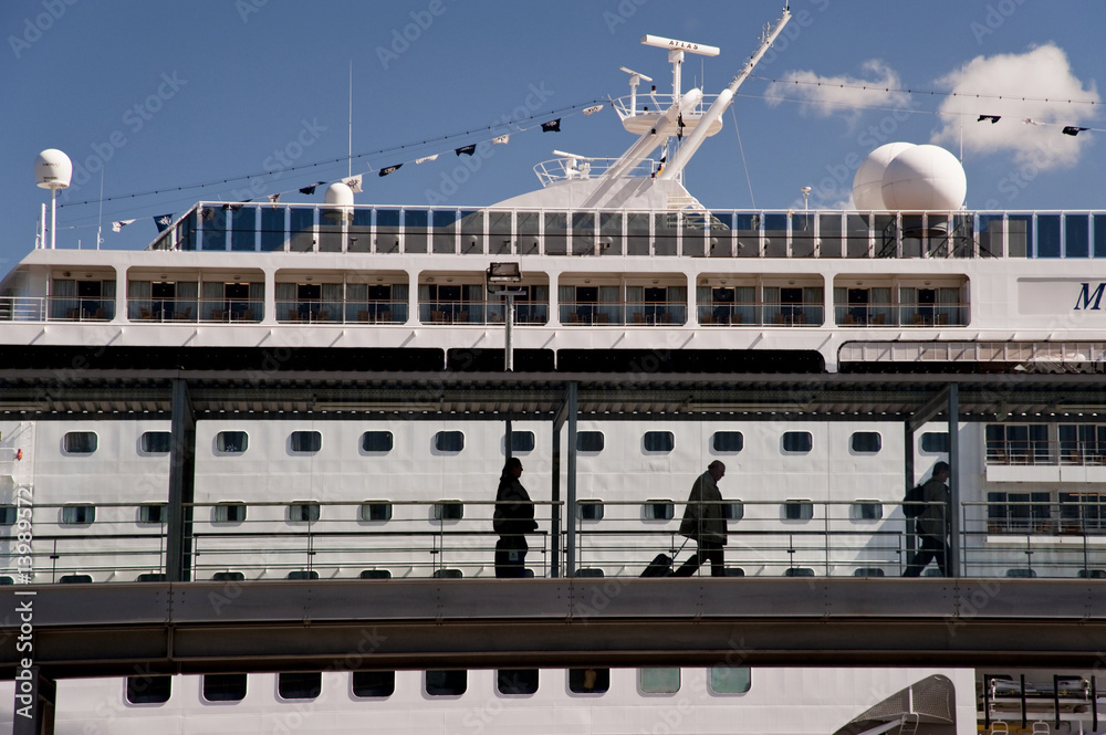 Naklejka premium ship