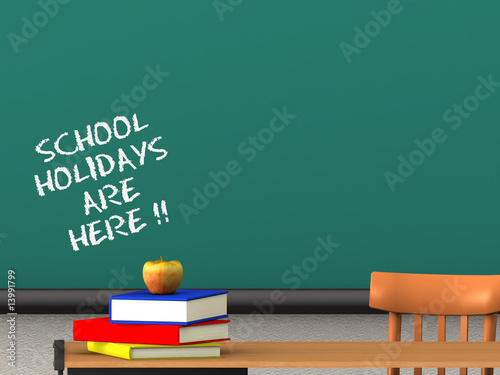 School holidays are here