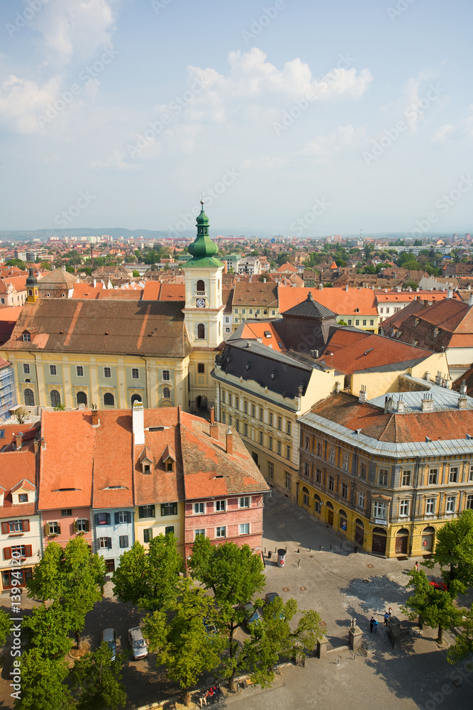 Sibiu, a beautiful town in Romania
