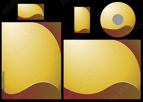 Template for business . Add your logo and text