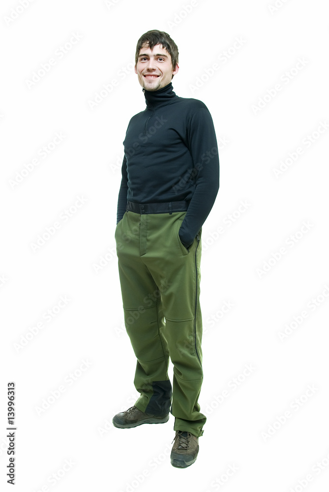 man in extreme sport suit man in extreme sport suit