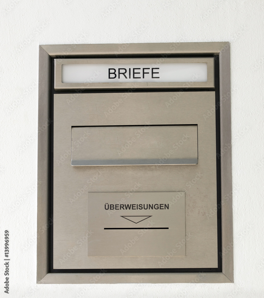 Briefe und Überweisungen