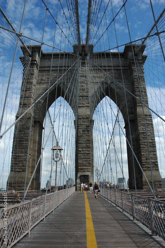 Fototapeta premium Le pont de Brooklyn