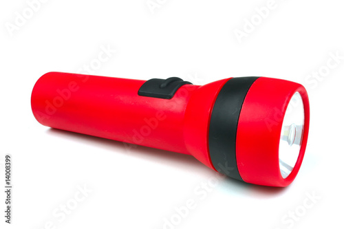 red torch or flashlight