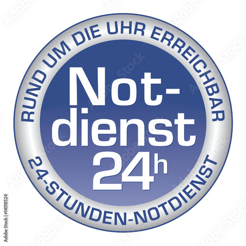 24-Stunden-Notdienst - Rund um die Uhr erreichbar