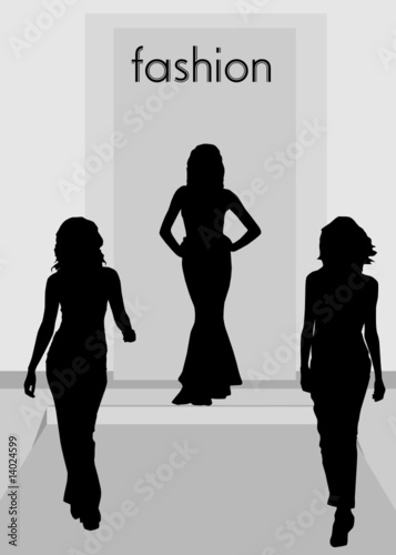 silhouette fashion revue