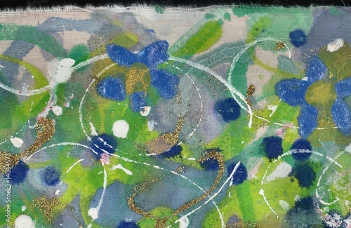 Green Algae Painting