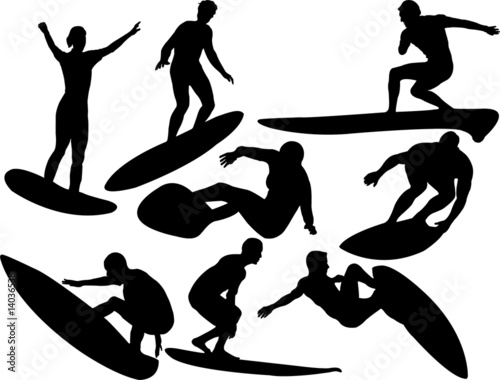 surfer collection vector