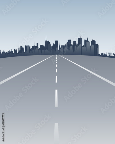 straße nach manhattan