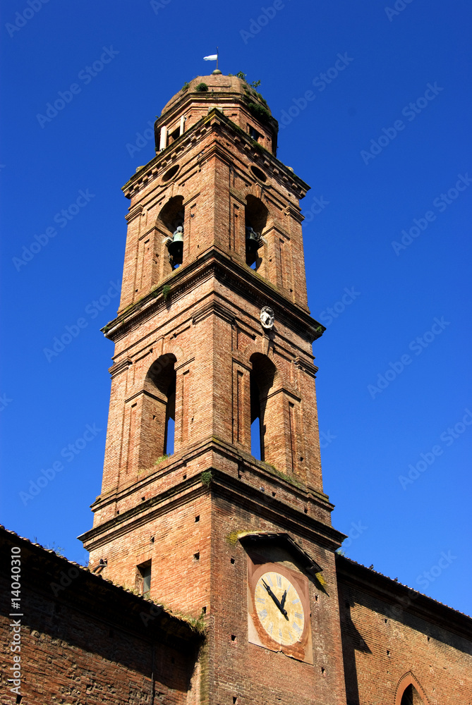 Siena, campanile di S. Maria del Carmine
