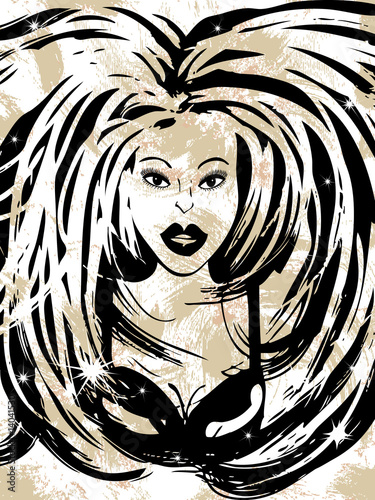 Retro Lady