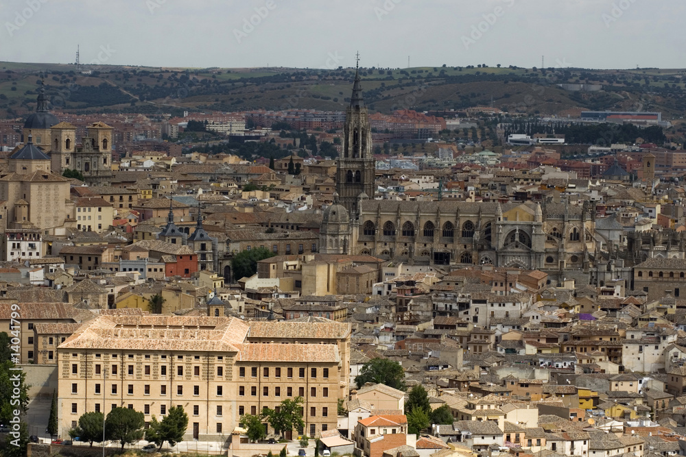 vista de la catedral de Toledo