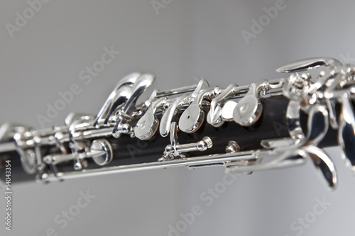 Oboe Keys Closeup photo