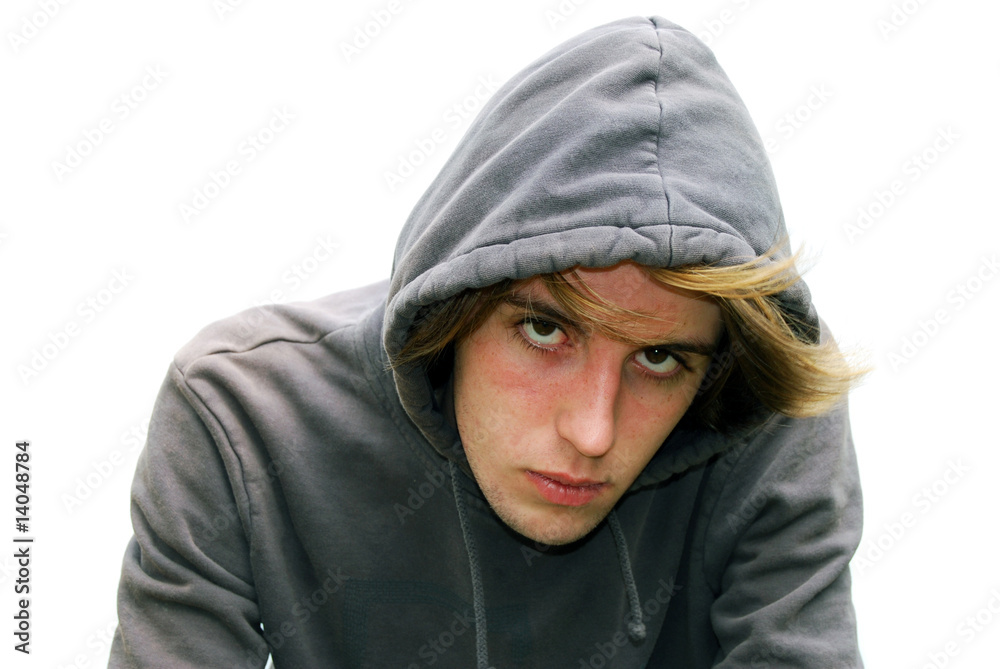Actualité - Jeune cagoulé Actualité - Jeune cagoulé