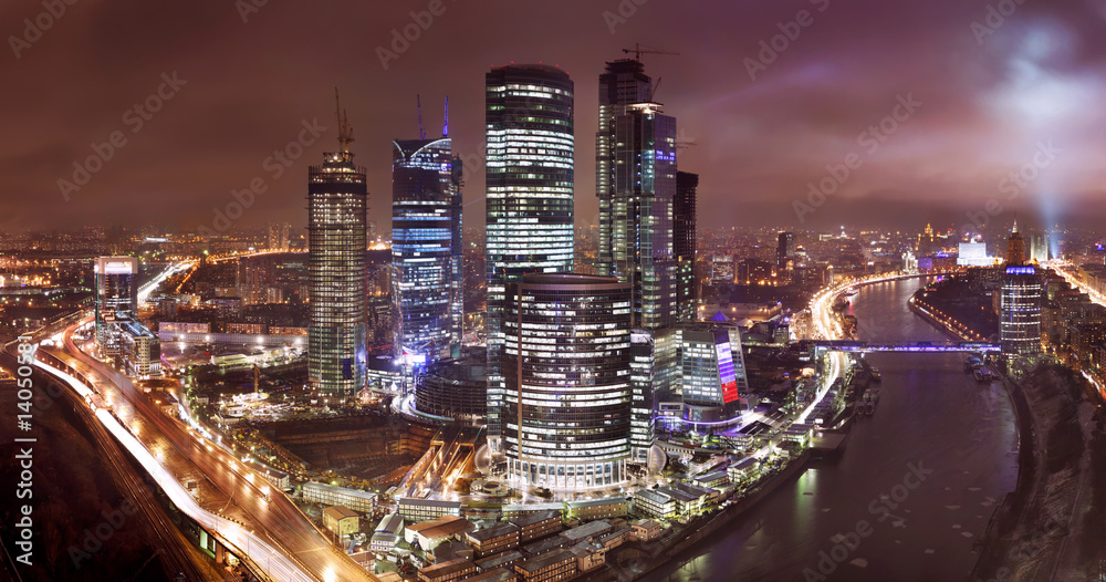 Fototapeta premium Moscow city