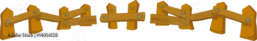 wooden fance