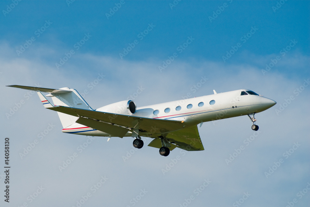 private jet landing private jet landing
