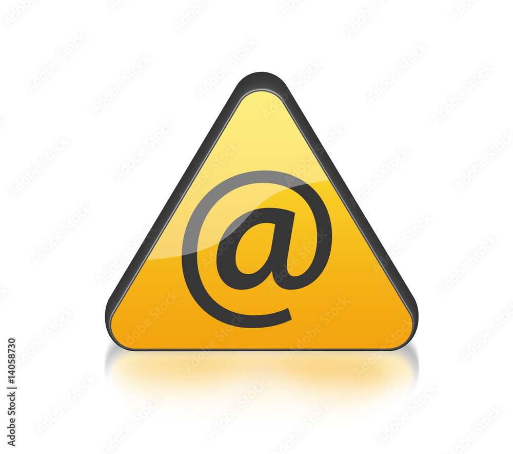 Email warning Email warning