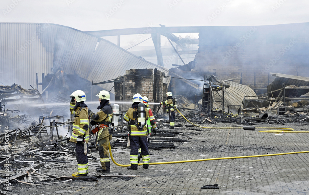 Obraz premium Industriebrand