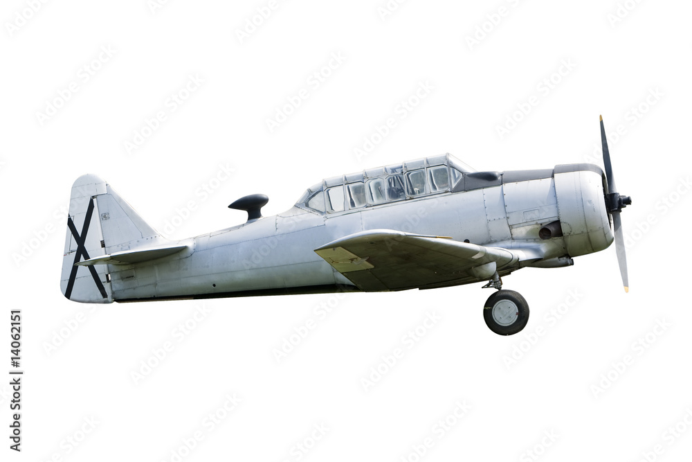 Fototapeta premium war propeller fighter plane