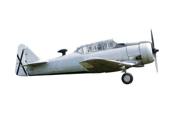 Acrylglasbilder Alte Flugzeuge Historisches Propellerflugzeug aus Kriegszeiten  © Studio Trebuchet