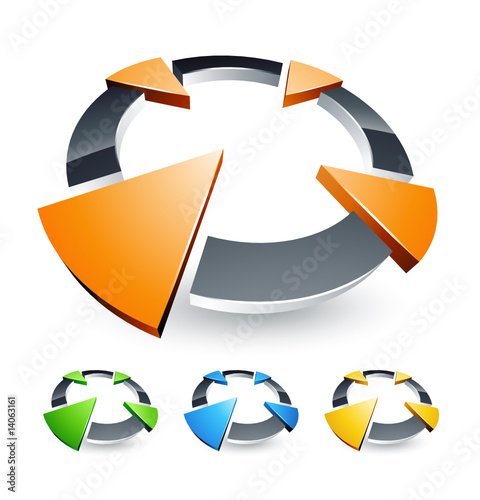 Business logo design color collection