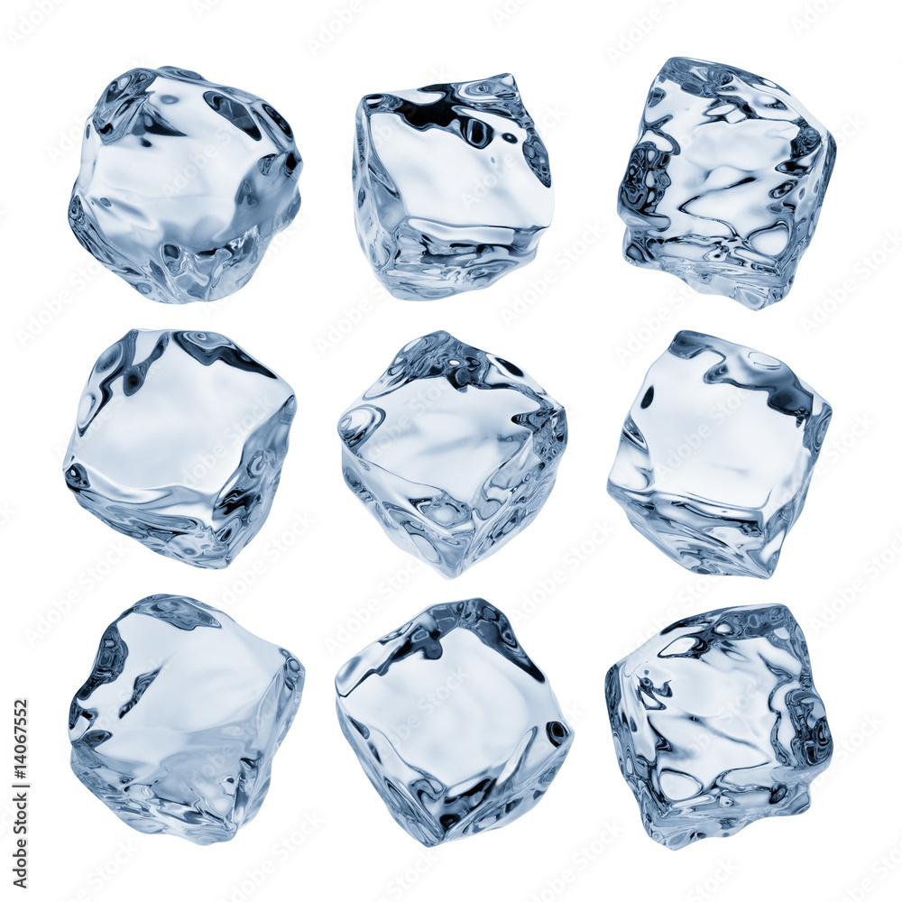 Obraz premium ice cubes