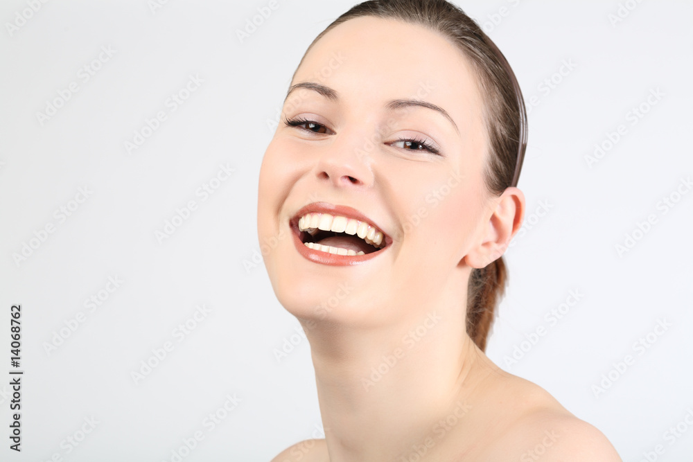 Lachendes Mädchen Lachendes Mädchen
