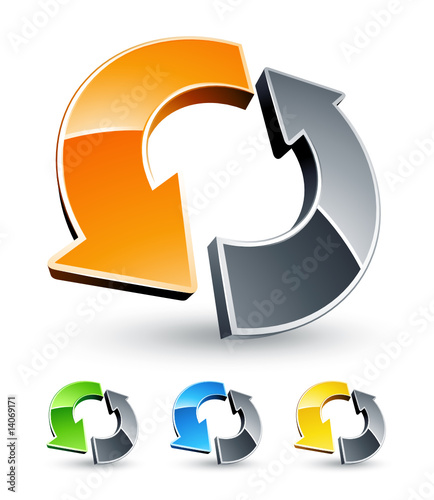 Business logo design color collection