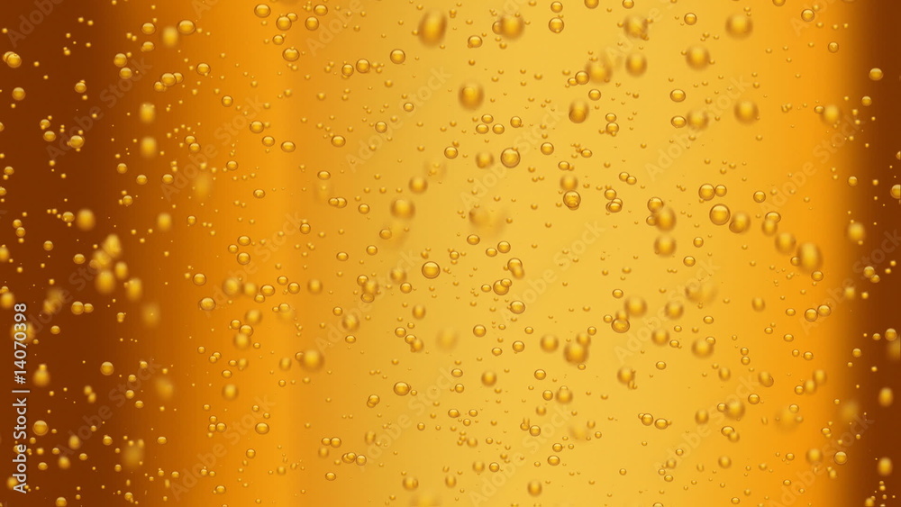 beer bubble  (seamless loop)