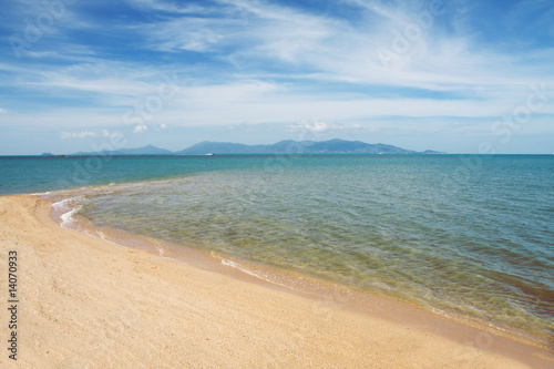 beach and sea