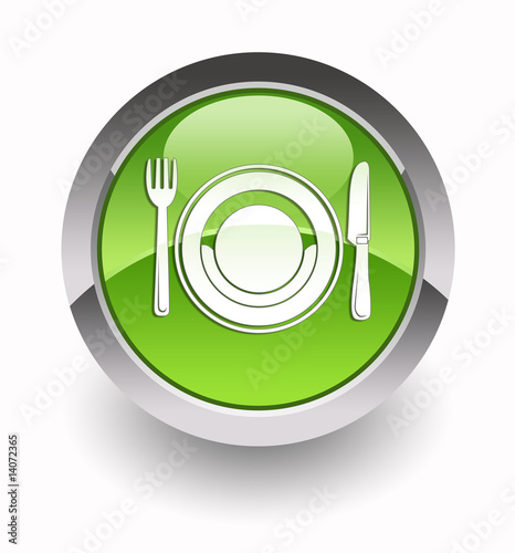 Fototapeta Naklejka Na Ścianę i Meble -  Food glossy icon