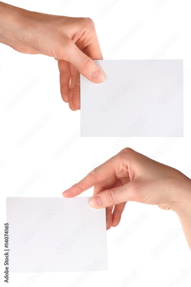 Obraz premium Blank paper