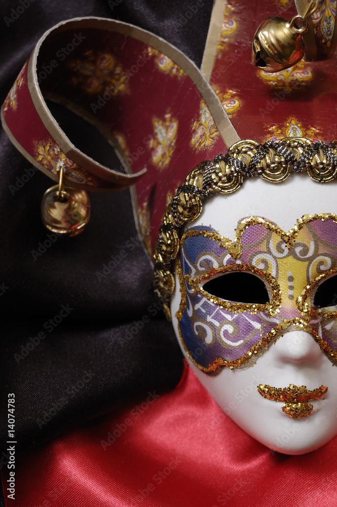 Naklejka premium Venetian mask