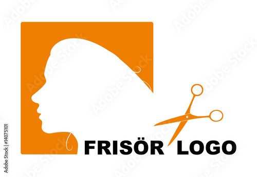 Frisör Logo