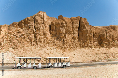 Train in the valley of the kings